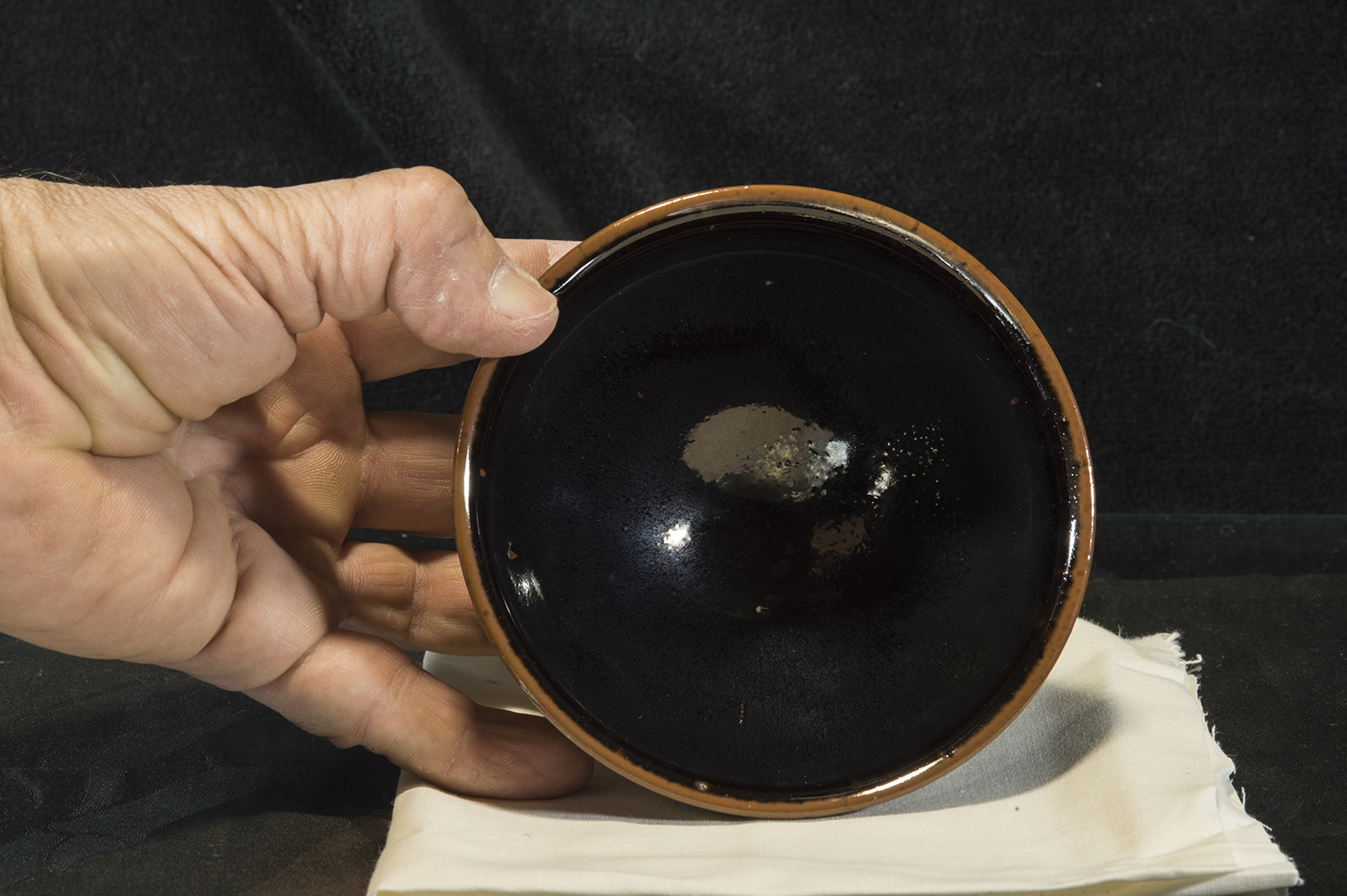 noboru ogami tamba chawan japán matcha teáscsésze