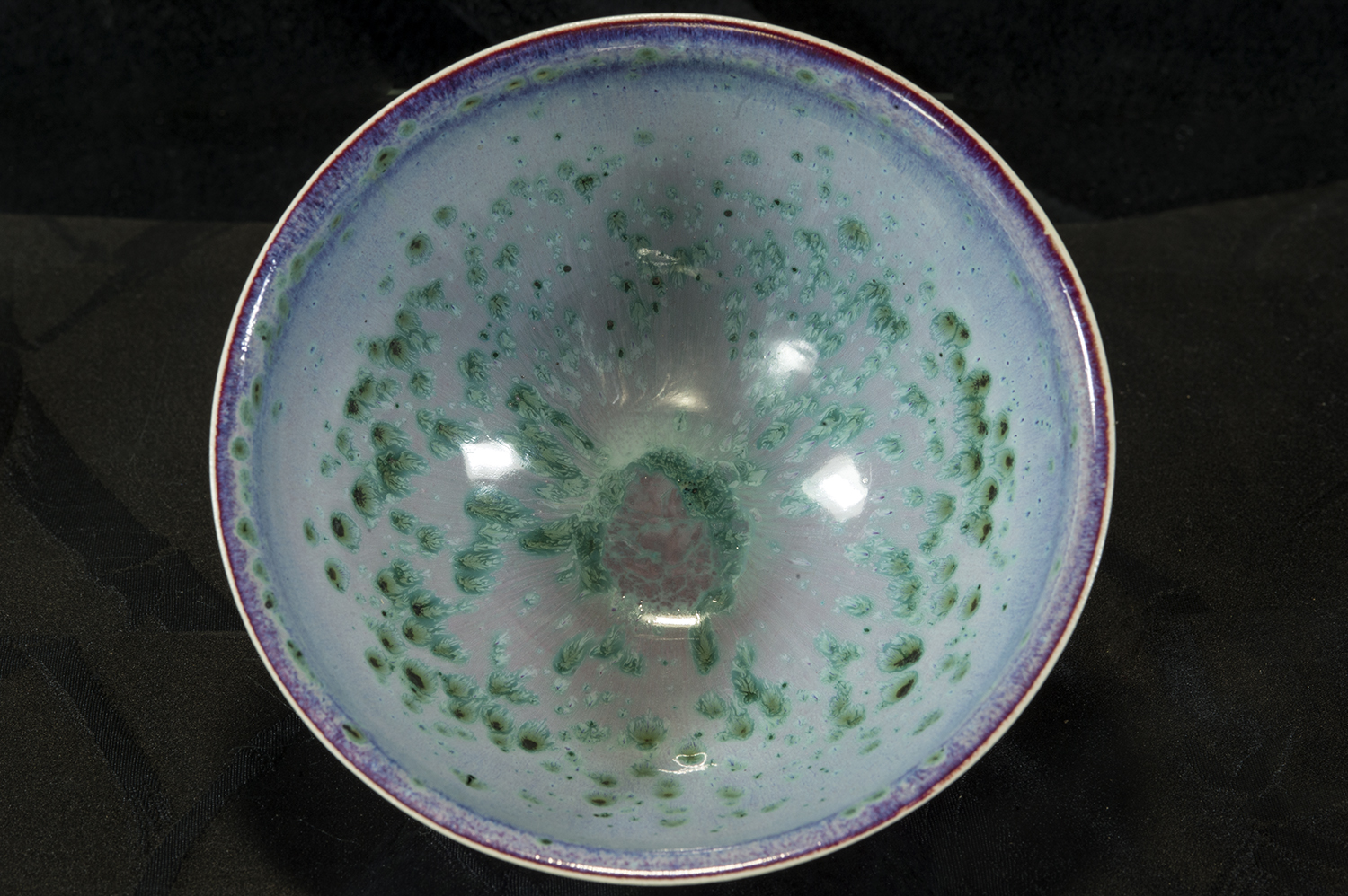 Gaei Matsuyama pávaszem tenmoku chawan