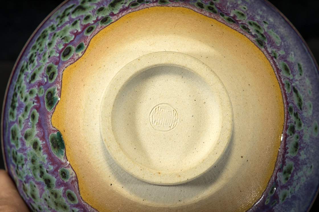Gaei Matsuyama pávaszem tenmoku chawan