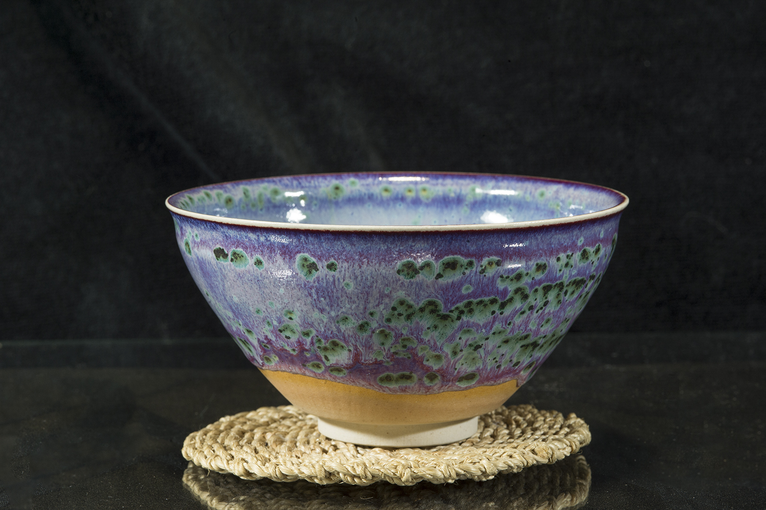 Gaei Matsuyama pávaszem tenmoku chawan