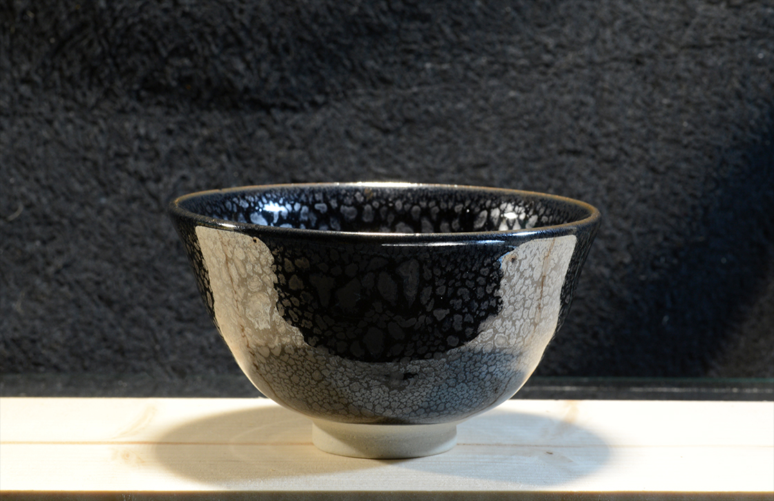 yuteki tenmoku chawan matcha teáscsésze