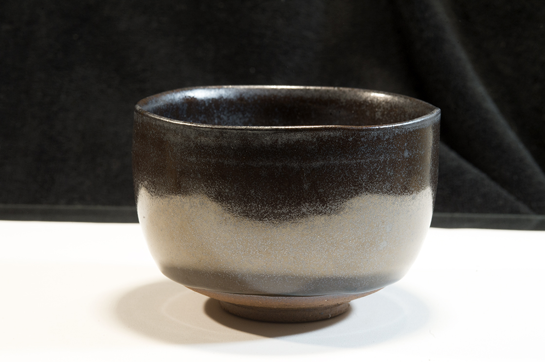 nitten japán tenmoku chawan Eichi Kono