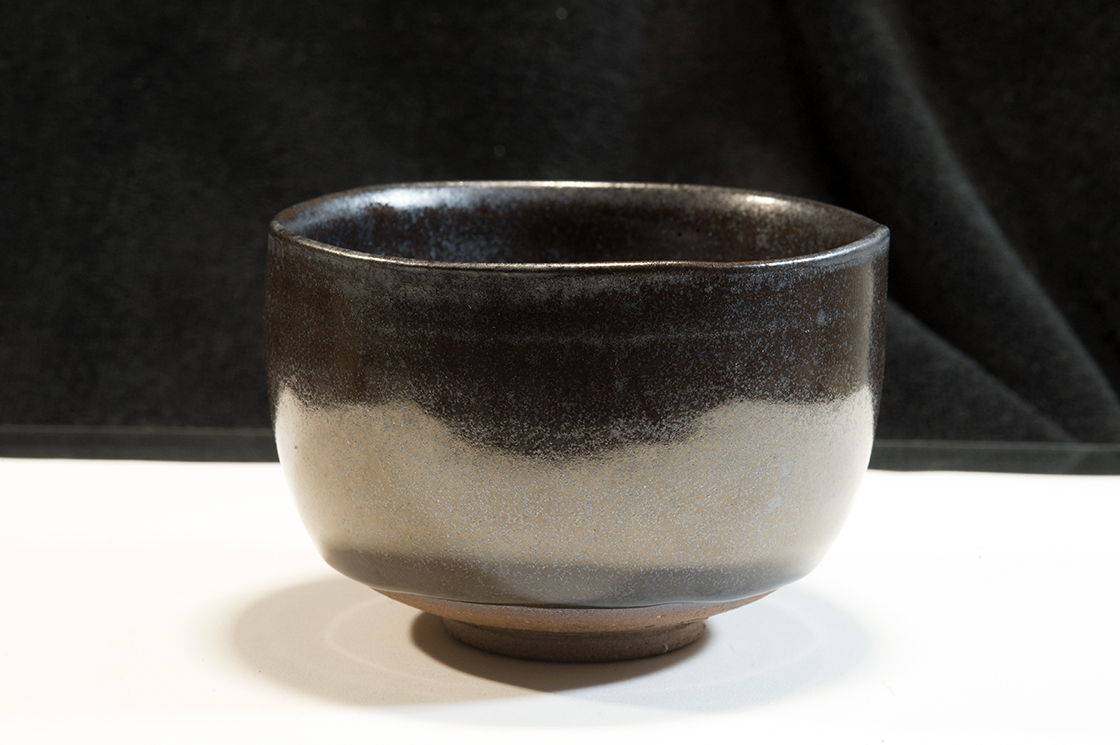 nitten japán tenmoku chawan Eichi Kono