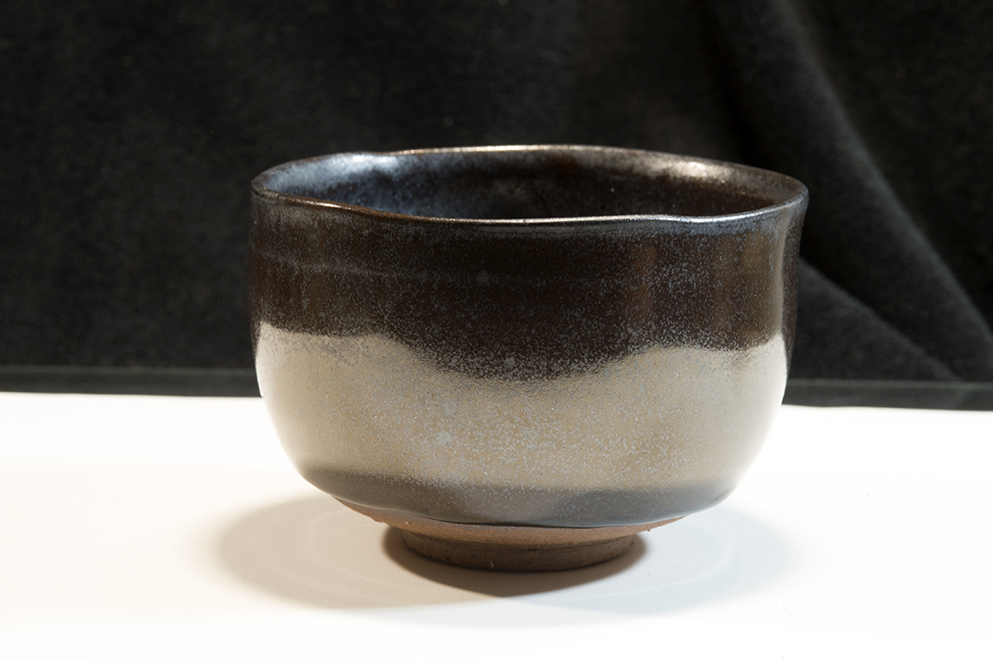 nitten japán tenmoku chawan Eichi Kono