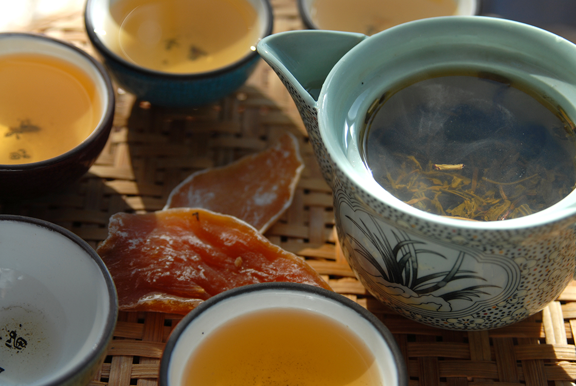 huangshan ya jázmin zöld tea