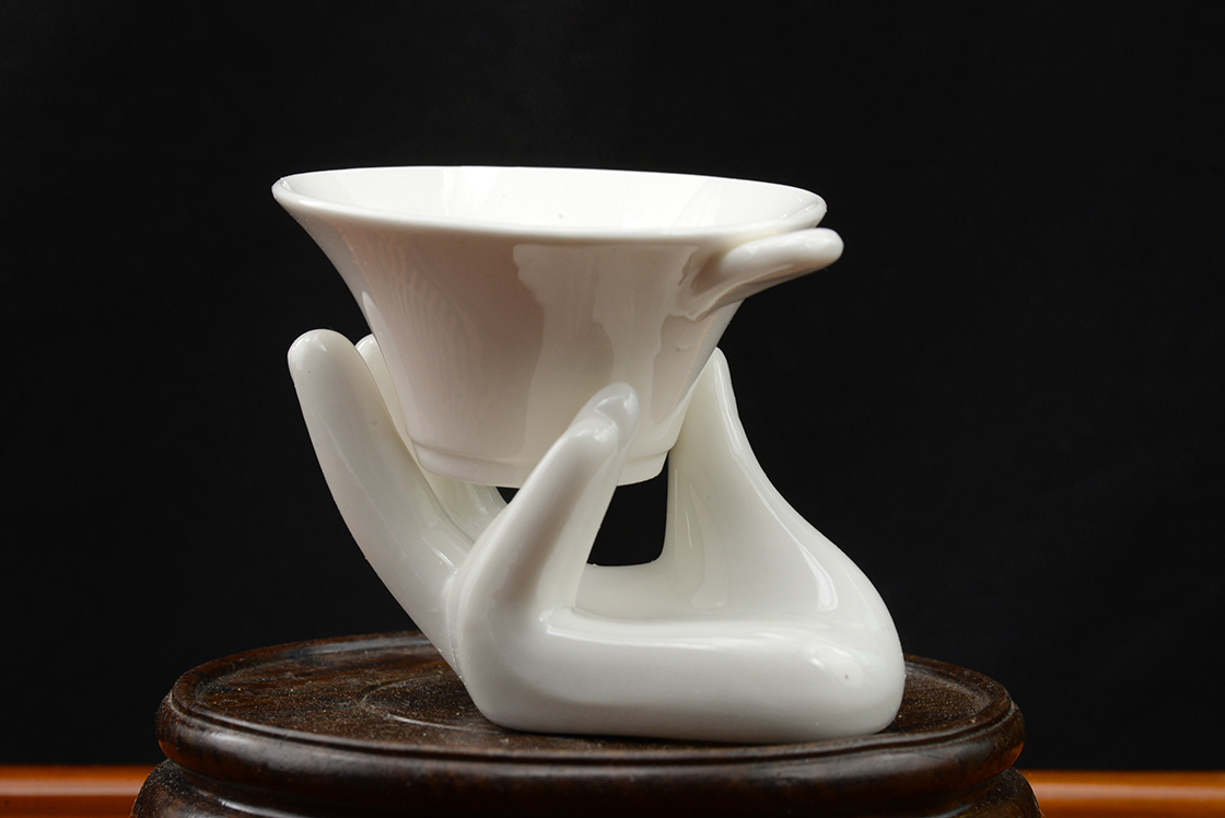 Szilvavirág kínai porcelán teáskészlet