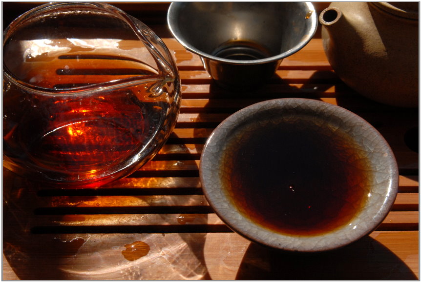 1997 menghai 7542 érlelt seng puerh tea