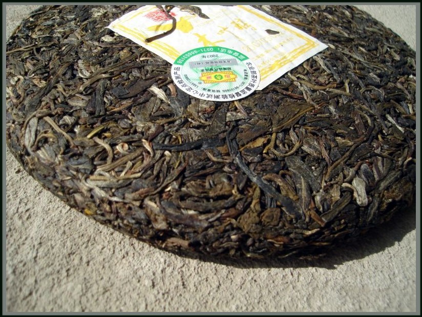 Mengku Mu Ye Chun pu erh tea