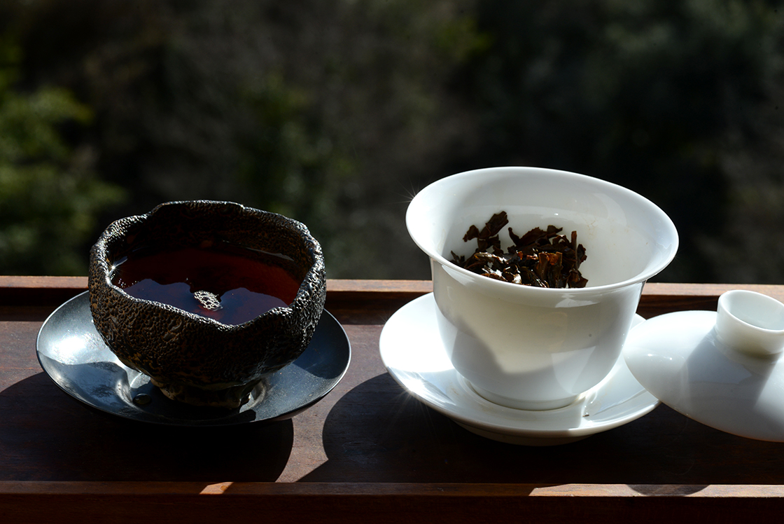 sayaka minami japán fekete tea