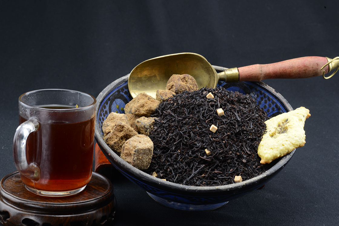 Karamell krém ízesített fekete tea