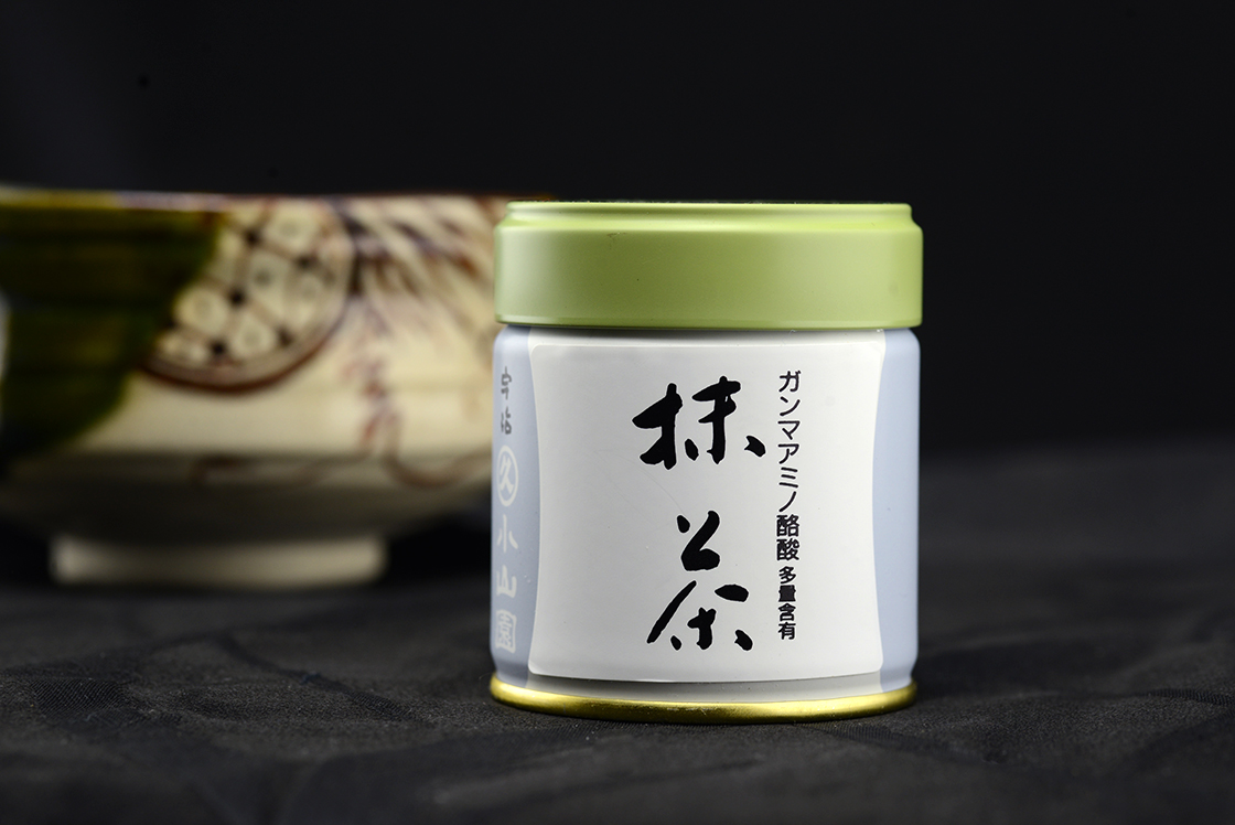 Gabaron matcha powdered green tea Marukyu-Koyamaen