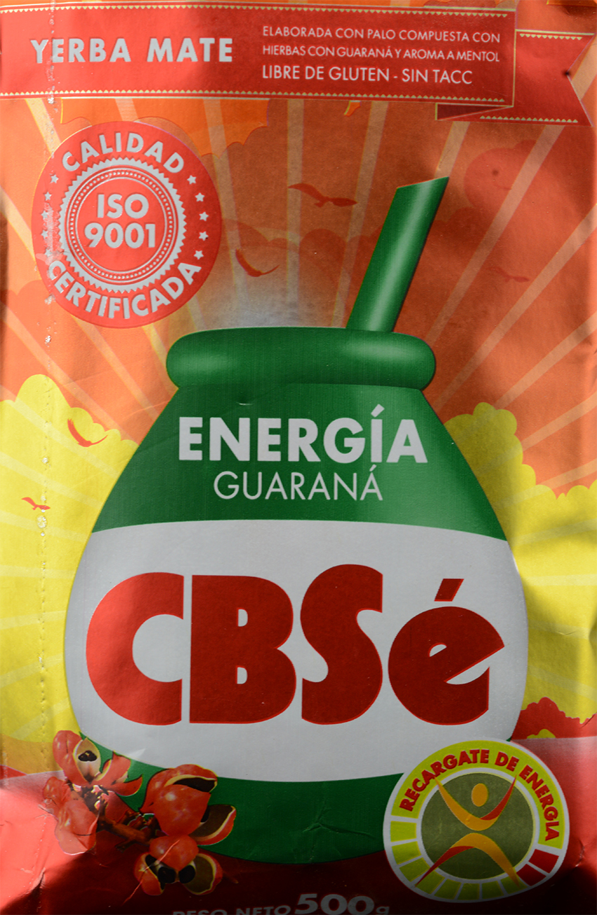 CBSé guaraná mate tea