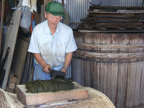 goishicha japán posztfermentált tea