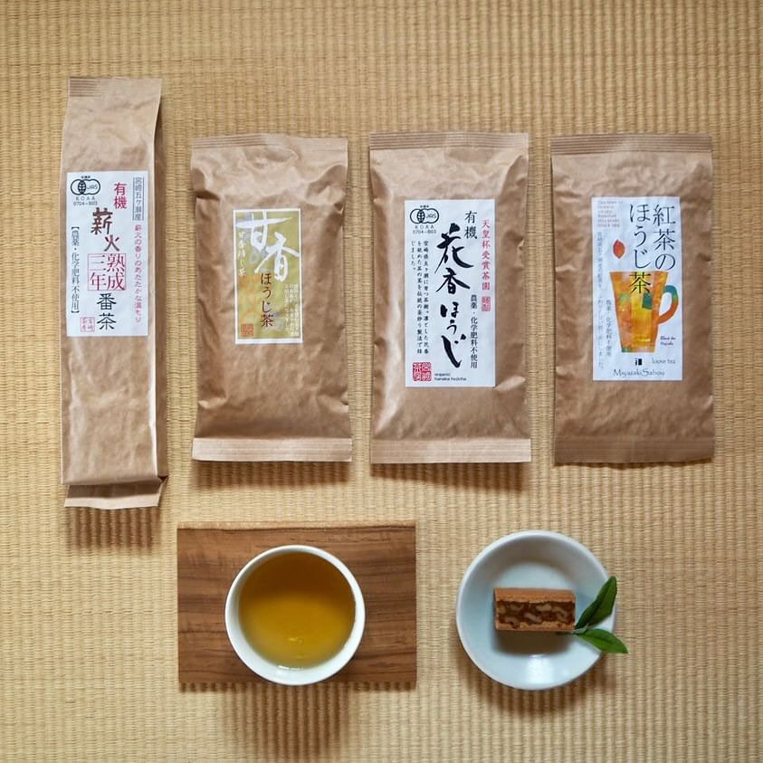 vörös hojicha miyazaki