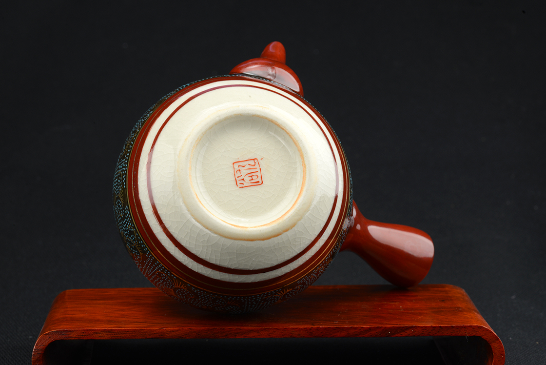 Kutani japán porcelán teáskészlet          