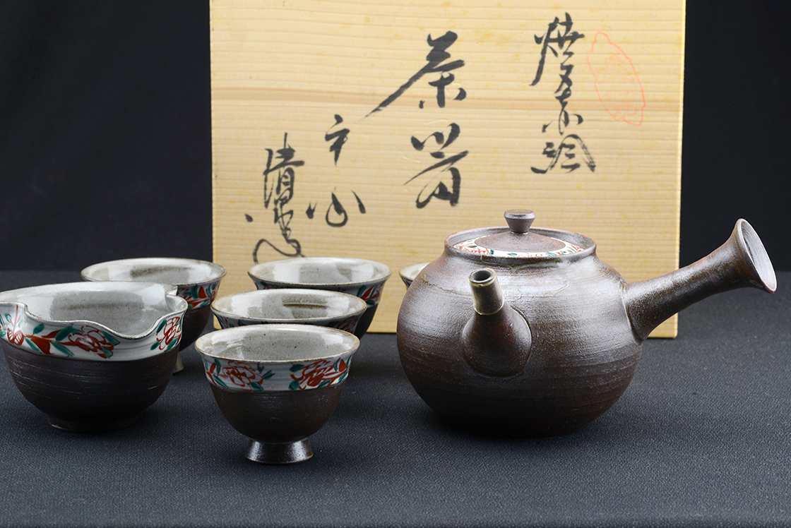 Fényes Banko japán teáskészlet