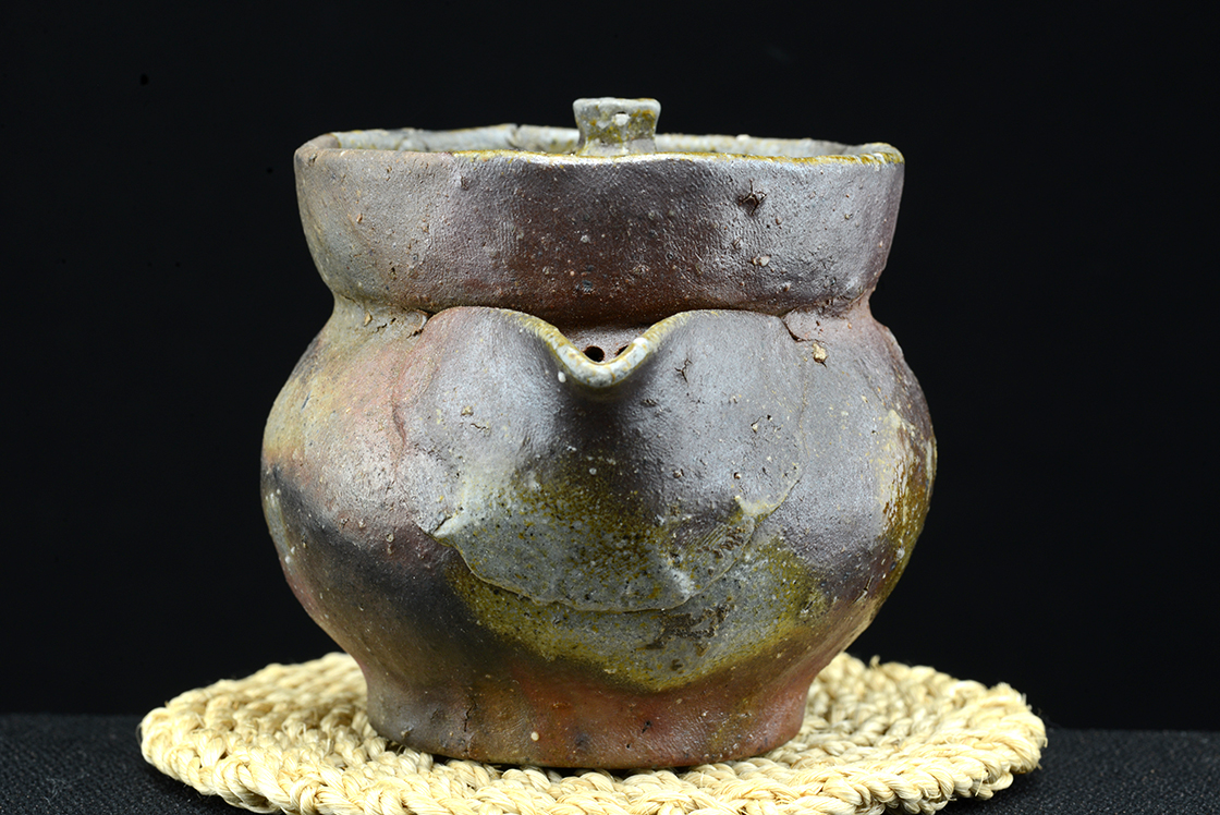 japanese bizen hoihin teapot