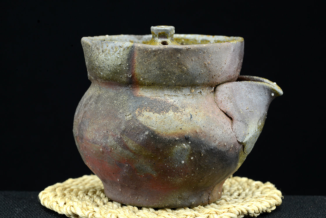 japanese bizen hoihin teapot