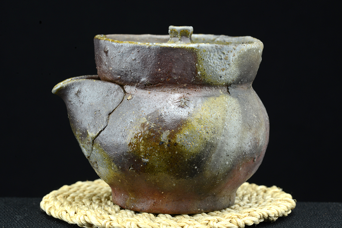 japanese bizen hoihin teapot