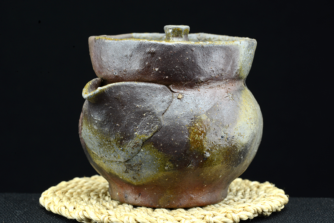 japanese bizen hoihin teapot