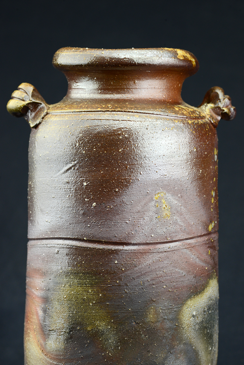 Fumio Mitsuke japanese bizen vase