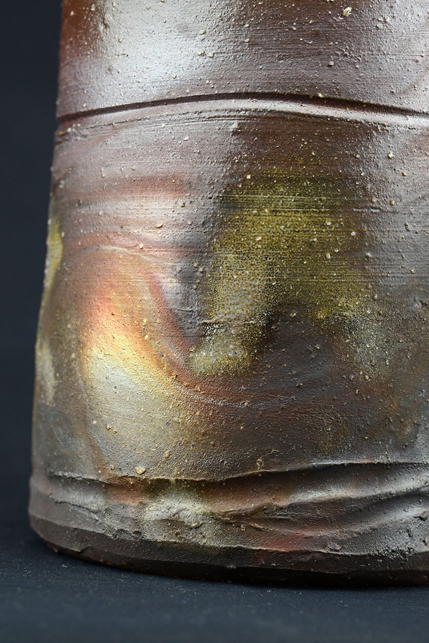 Fumio Mitsuke japanese bizen vase