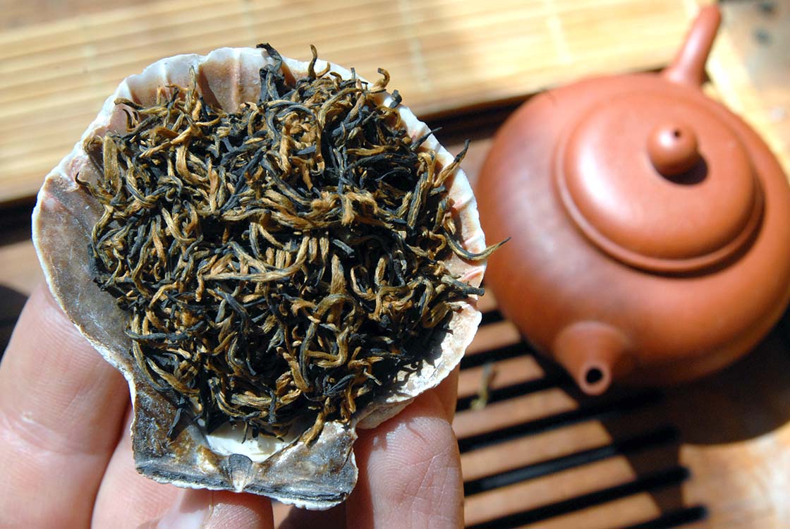 kínai fekete tea fuan tanyang black tea