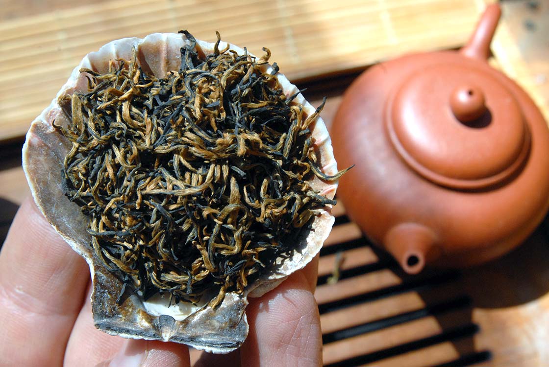 kínai fekete tea fuan tanyang black tea