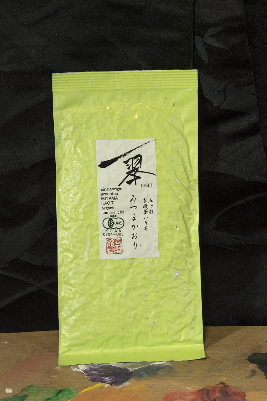 miyama kaori kamairicha japán sütött zöld tea