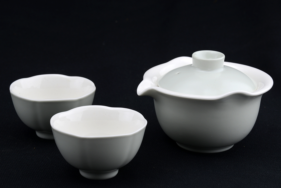 longquan celaddon porcelán teáskészlet