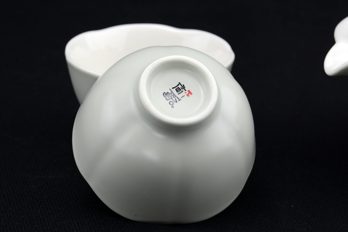 longquan celaddon porcelán teáskészlet