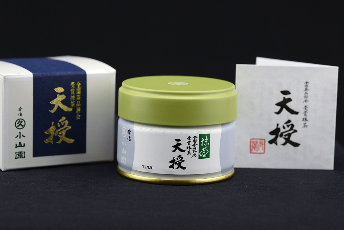  marukyu-koyamaen matcha tenju premium powdered green tea