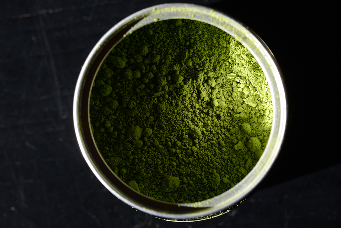 Hoshino BIO JAS matcha porrá őrölt zöld tea