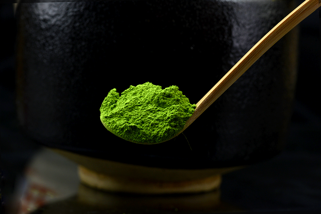 Hoshino matcha ikenoshiro, japán porrá őrölt zöld tea