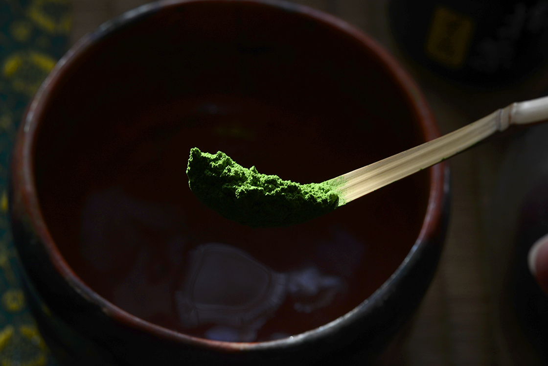 Hoshitea hoshinotsuyu  matcha porrá őrölt zöld tea