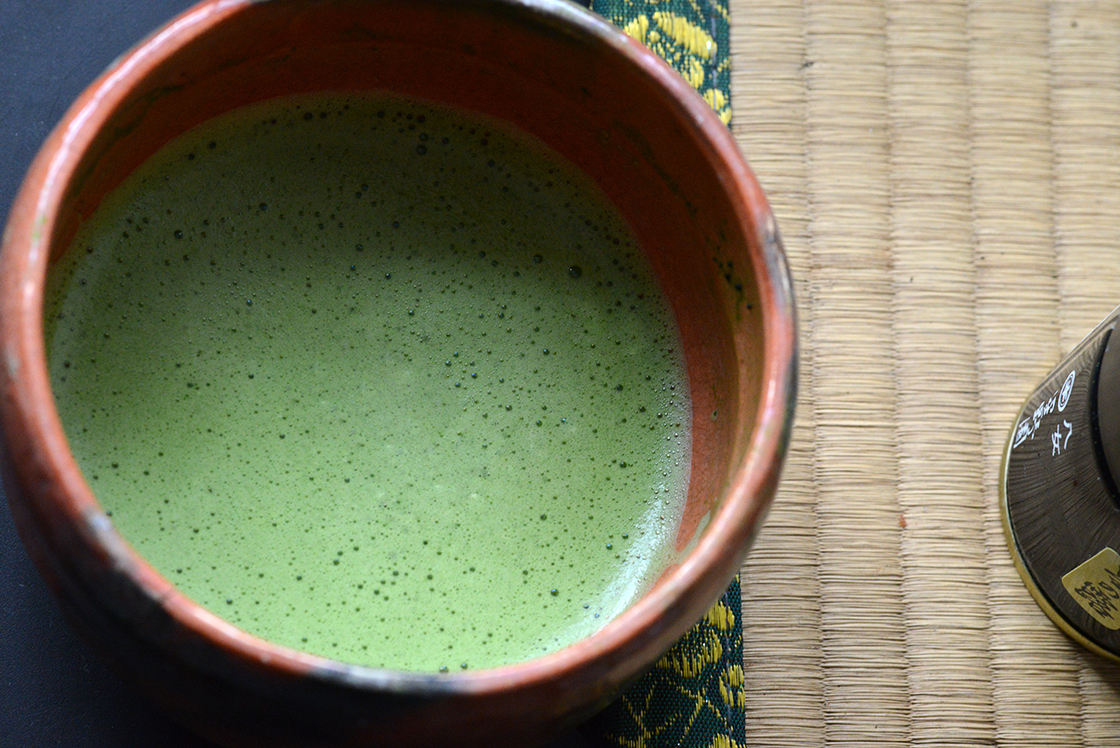 Hoshitea hoshinotsuyu  matcha porrá őrölt zöld tea