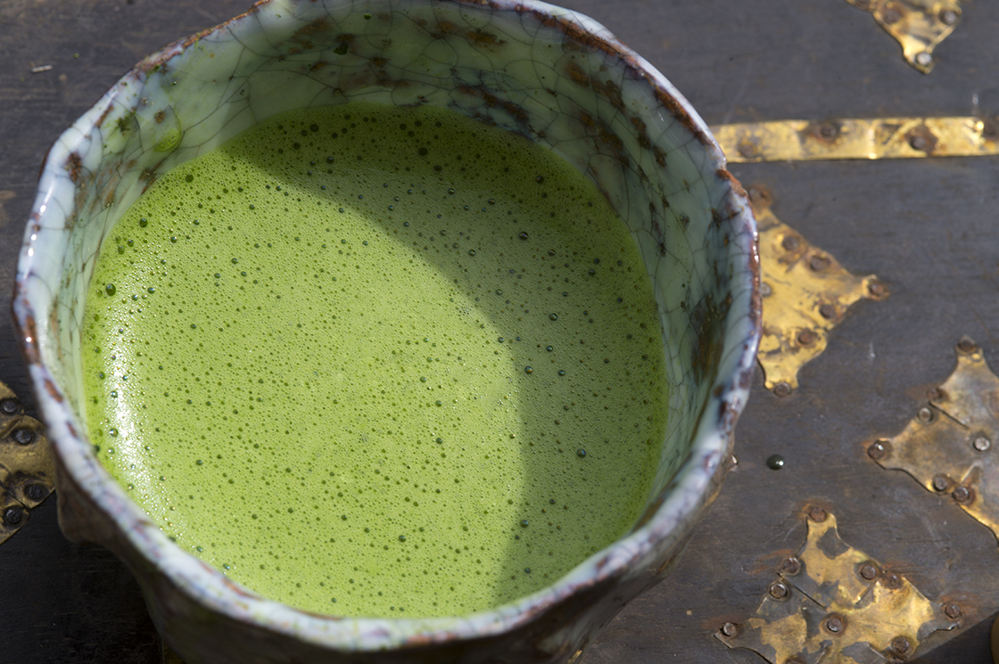 matcha utage no Shiro japán zöldtea por