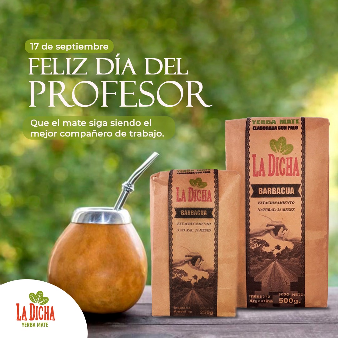 la dicha barbacua yerba mate tea