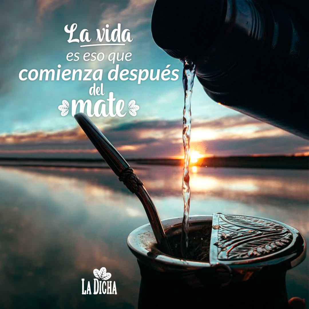 la dicha barbacua yerba mate tea