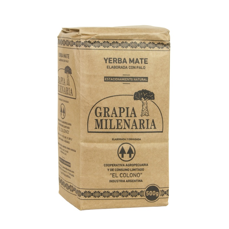 grapia milenaria yerba mate tea