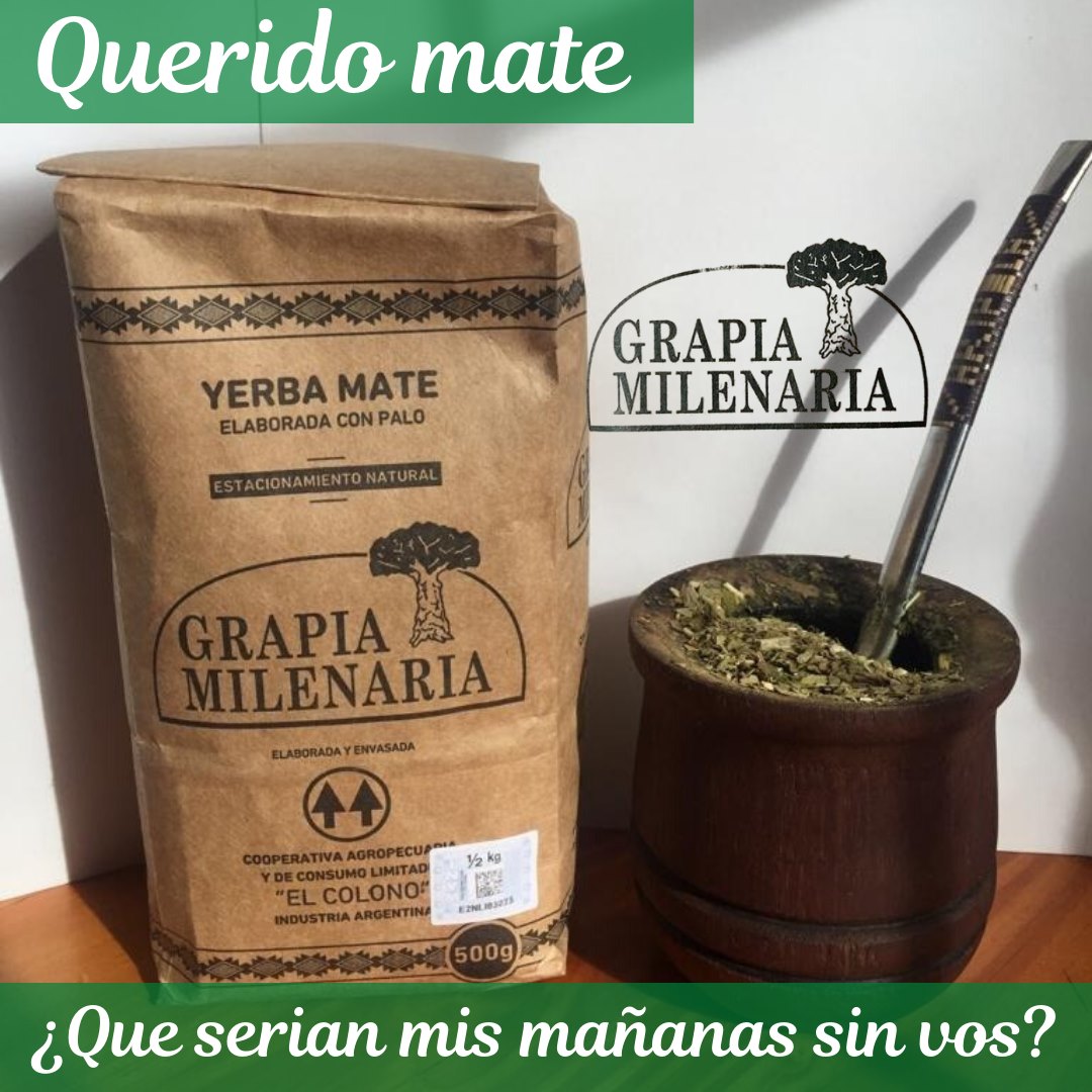 grapia milenaria yerba mate tea