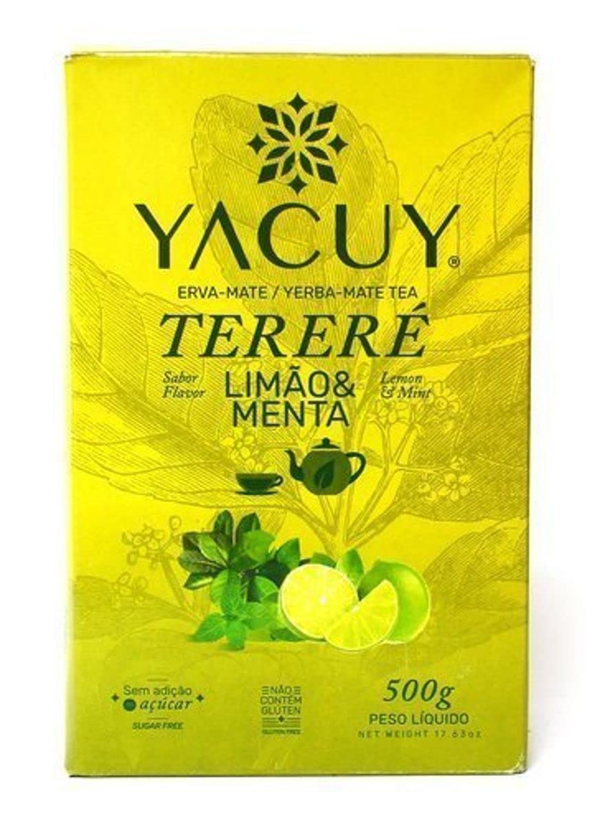 Yacuy citrom & menta ízesített tereré típusú yerba mate