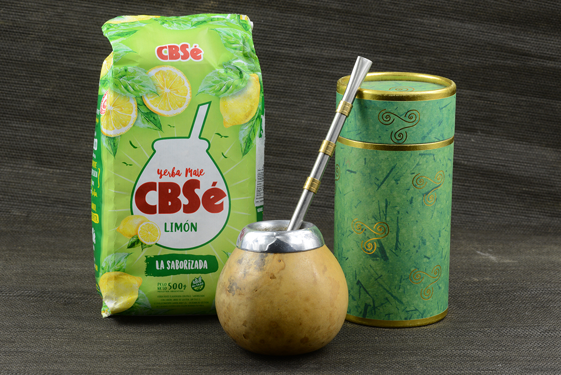 Citromos yerba mate készlet