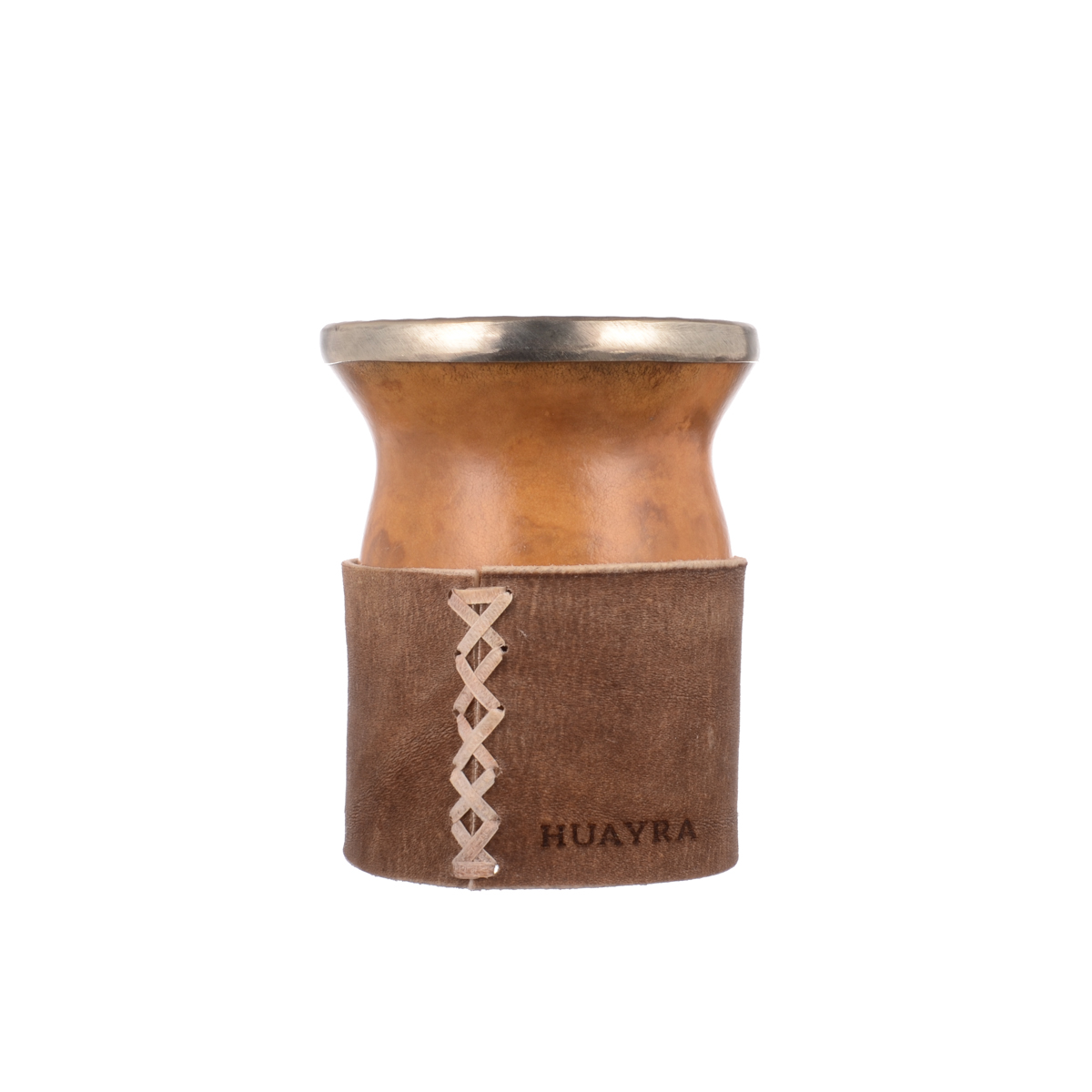 Huayra Folk Mate Gourd Chiselled Alpaca