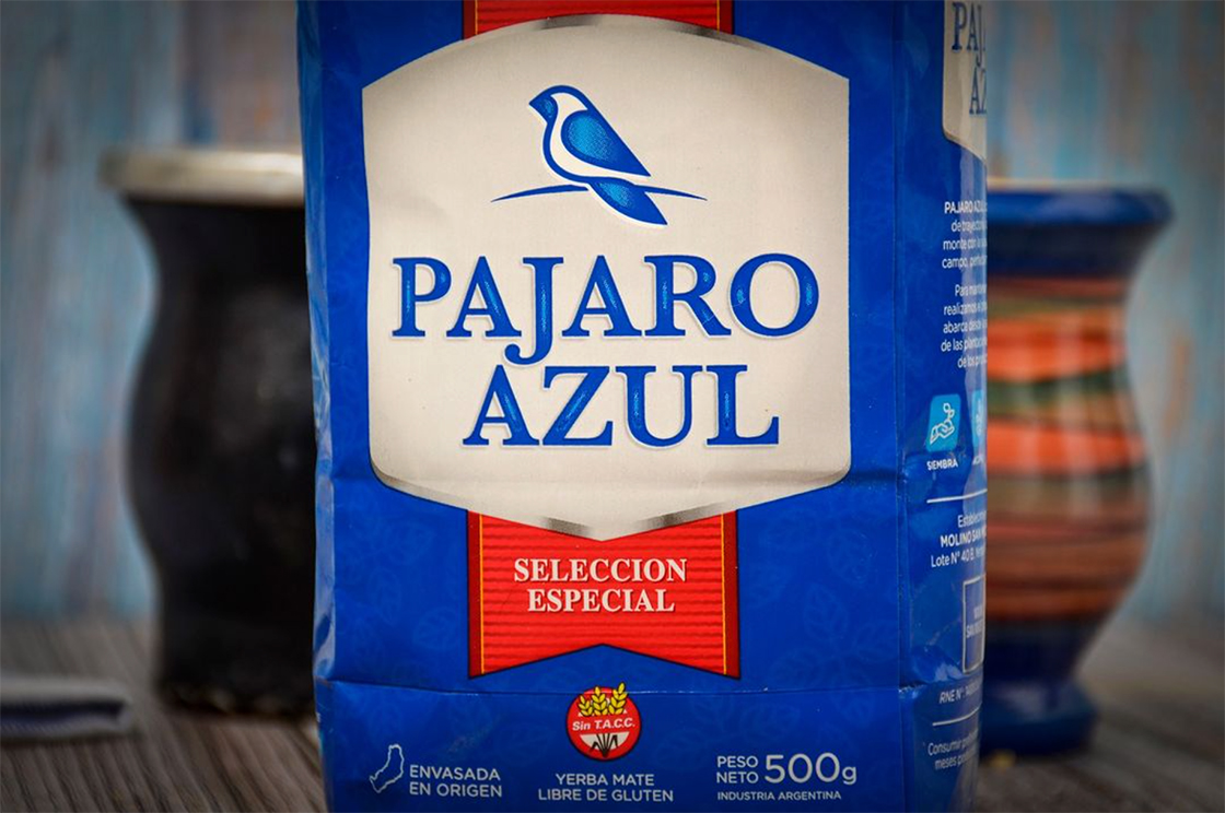 pajaro azul prémium yerba mate tea