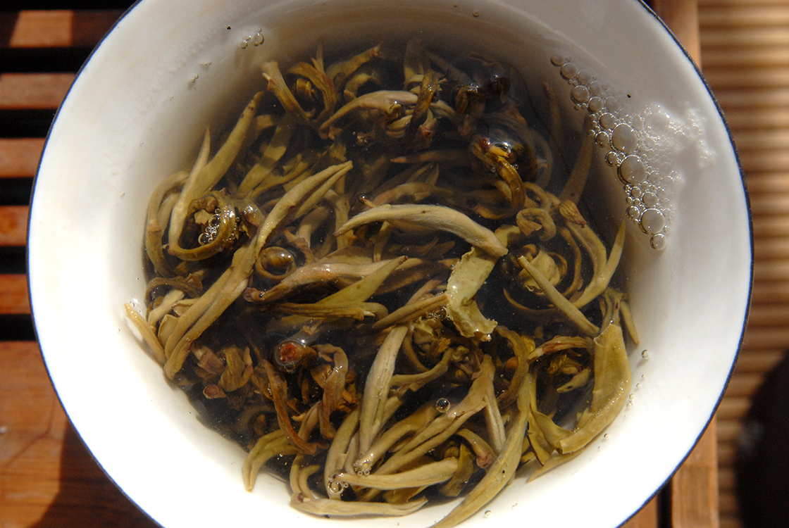 moli long zhu kínai jázmin zöld tea