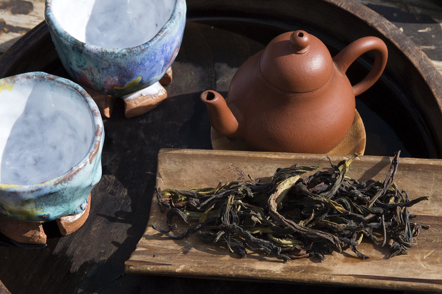 Ba xian oolong tea