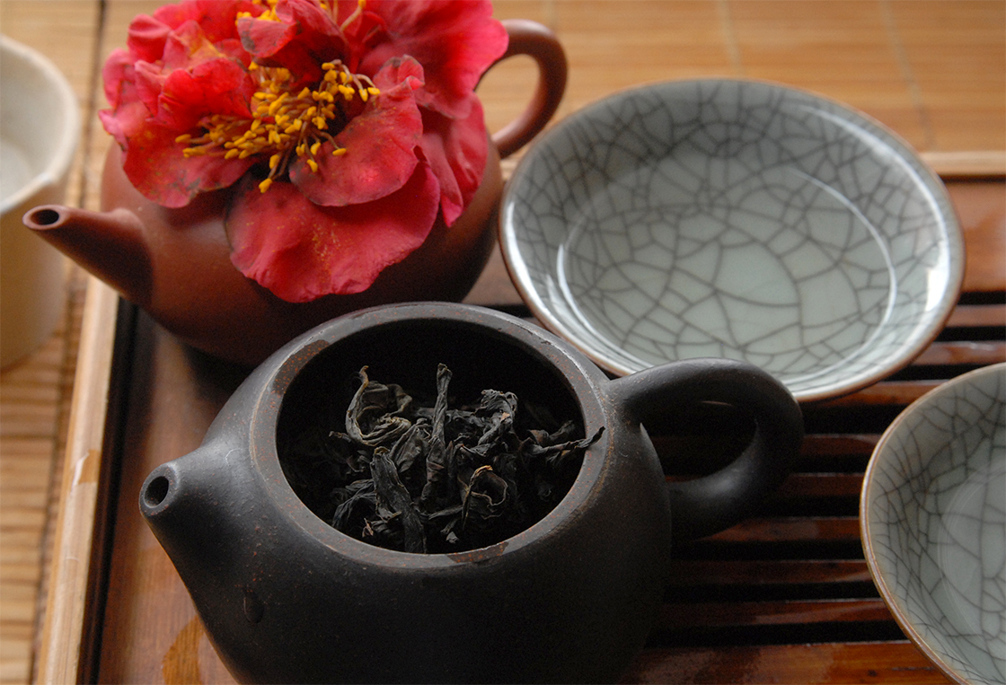 Qi Lan Ritka orchidea Wuyi szikla oolong tea