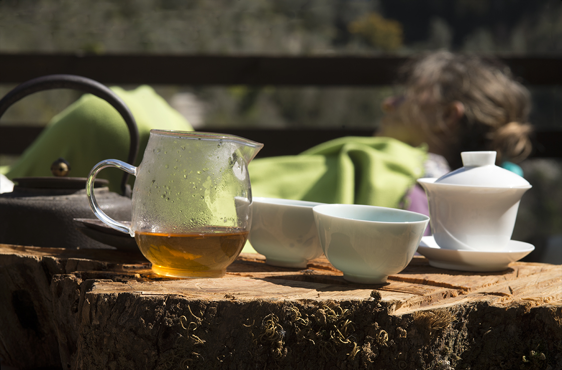 Sárga Tie Guan Yin wuyi szikla oolong tea