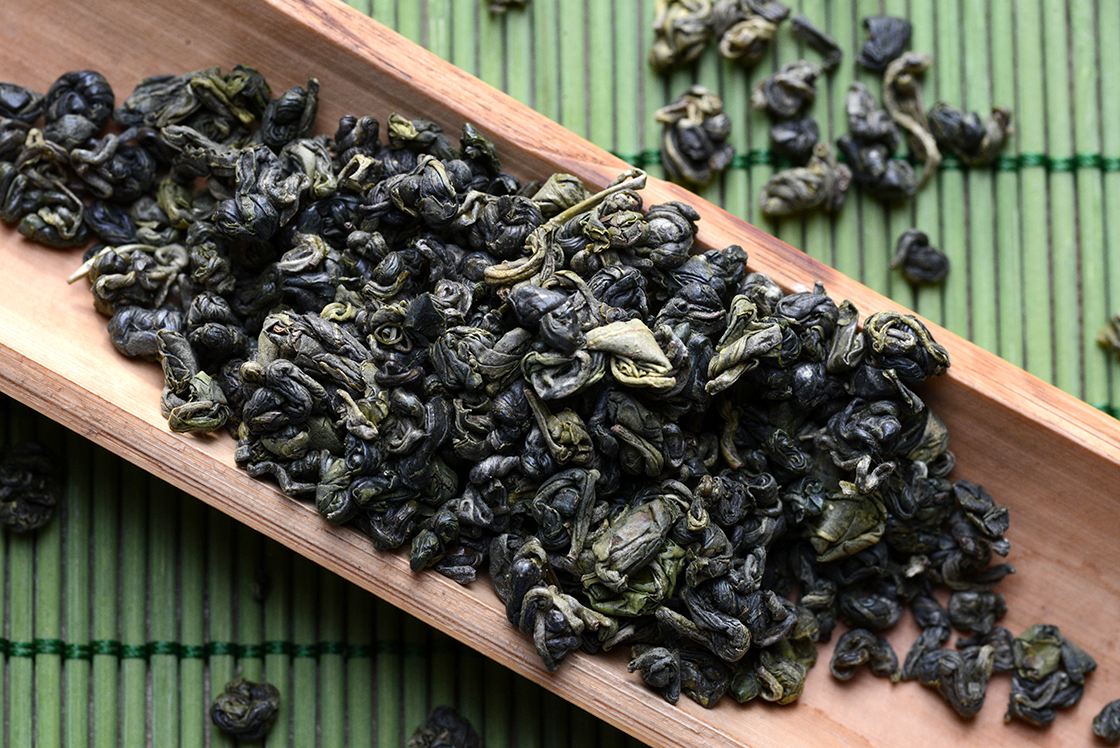 Zhu Cha Gunpowder zöld tea